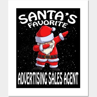 Santas Favorite Advertising Sales Agent Christmas Posters and Art